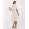 Suknelė Italy Moda Sukienka-MI-SK-A2275.09-smėlio spalva