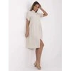 Suknelė Italy Moda Sukienka-MI-SK-A2275.09-smėlio spalva
