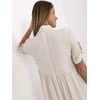 Suknelė Italy Moda Sukienka-MI-SK-A2275.09-smėlio spalva