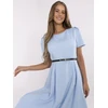 Suknelė Italy Moda Sukienka-MI-SK-A2328.41-šviesiai mėlyna