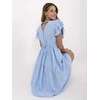 Suknelė Italy Moda Sukienka-MI-SK-A2489.21-šviesiai mėlyna