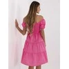 Suknelė Italy Moda Sukienka-MI-SK-A2561.89-ciemny rožinė