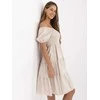 Suknelė Italy Moda Sukienka-MI-SK-A2561.89-smėlio spalva