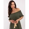 Suknelė Italy Moda Sukienka-MI-SK-A2609.96-khaki