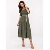 Suknelė Italy Moda Sukienka-MI-SK-A2609.96-khaki