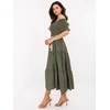 Suknelė Italy Moda Sukienka-MI-SK-A2609.96-khaki