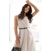 Suknelė Italy Moda Sukienka-MI-SK-A3046.82-ciemny bezowy