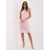 Suknelė Italy Moda Sukienka-MI-SK-A30479.92-jasny rožinė