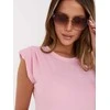Suknelė Italy Moda Sukienka-MI-SK-A30479.92-jasny rožinė