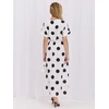 Suknelė Italy Moda Sukienka-MI-SK-A30949.71-baltai-juodas