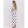 Suknelė Italy Moda Sukienka-MI-SK-A30949.71-baltai-juodas