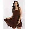 Suknelė Italy Moda Sukienka-MI-SK-A5036.78-ruda