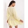 Suknelė Italy Moda Sukienka-MI-SK-A5079.27-jasny geltona