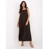 Suknelė Italy Moda Sukienka-MI-SK-A6412.68-ciemny ruda