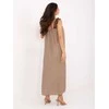 Suknelė Italy Moda Sukienka-MI-SK-A6412.68-ciemny bezowy