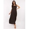 Suknelė Italy Moda Sukienka-MI-SK-A6412.68-ciemny ruda