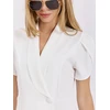 Suknelė Italy Moda Sukienka-MI-SK-C892.07-ecru