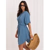 Suknelė Italy Moda Sukienka-MO-SK-2706.13-ciemny mėlyna