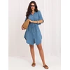 Suknelė Italy Moda Sukienka-MO-SK-2706.13-ciemny mėlyna