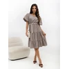 Suknelė Italy Moda Sukienka-MO-SK-8849.14-ruda