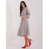 Lakerta Suknelė-LK-SK-509673-1,41X-balta-juoda