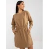 Lily Rose Suknelė-EM-SK-HS-21-487.41-tamsiai smėlio spalvos