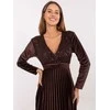 Suknelė Moda Sukienka-IT-SK-16919.04P-ciemny ruda