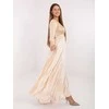Suknelė Moda Sukienka-IT-SK-16919.04P-jasny smėlio spalva