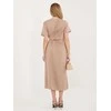 Suknelė Moda Sukienka-MI-SK-A5449.92-ciemny bezowy
