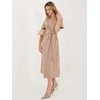Suknelė Moda Sukienka-MI-SK-A5449.92-ciemny bezowy