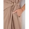 Suknelė Moda Sukienka-MI-SK-A5449.92-ciemny bezowy