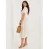 Suknelė Moda Sukienka-MI-SK-A5449.92-jasny smėlio spalva