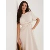 Suknelė Moda Sukienka-MI-SK-A5449.92-jasny smėlio spalva