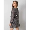 Och Bella Suknelė-TW-SK-BI-26329.20-juoda ir balta