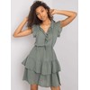 Suknelė Och Bella Sukienka-TW-SK-BI-26594.36P-khaki