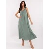 Suknelė Och Bella Sukienka-TW-SK-BI-L0125.52-khaki