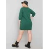Relevance Suknelė-RV-SK-6847.59P-tamsiai žalia