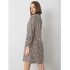 Rue Paris Suknelė-WN-SK-R817.66-šviesiai smėlio spalvos