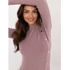 Wool Fashion Italia Suknelė-AT-SK-2345-2,34-šviesiai violetinė