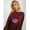 Vikki Megztinis-VI-BL-3192.23P-tamsiai rudas