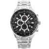 CASIO EDIFICE vyriškas laikrodis EFR-539D-1A - 10ATM (zd114a) + dėžutė