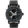 VYRIŠKAS LAIKRODIS NAVIFORCE - NF9132 (zn073b) - juodas/pilkas + dėžutė