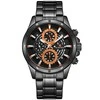 VYRIŠKAS LAIKRODIS NAVIFORCE - NF9149 (zn090a) juodas / oranžinis + dėžutė