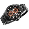VYRIŠKAS LAIKRODIS NAVIFORCE - NF9149 (zn090a) juodas / oranžinis + dėžutė