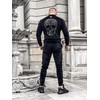Empire of Style Vyriškas veliūrinis "Anarchy" kostiumas - Juodas