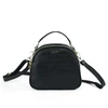 Women’s Leather Crossbody Satchel Bag Solier FL58 Fira – Juodas