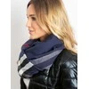 Wool Fashion Italia Bandana-AT-CH-1719501.29P - tamsiai mėlyna
