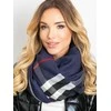 Wool Fashion Italia Bandana-AT-CH-1719501.29P - tamsiai mėlyna