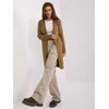 Wool Fashion Italia Kardiganas moterims AT-SW-2333.31X, alyvuogių spalvos