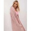 Wool Fashion Italia Kardiganas moterims AT-SW-2366.61-šviesiai rožinė